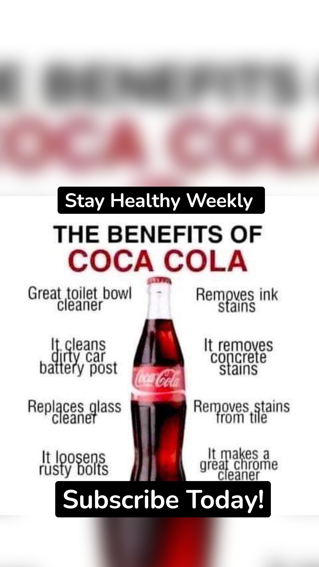 Stay Healthy Weekly  Subscribe Today!