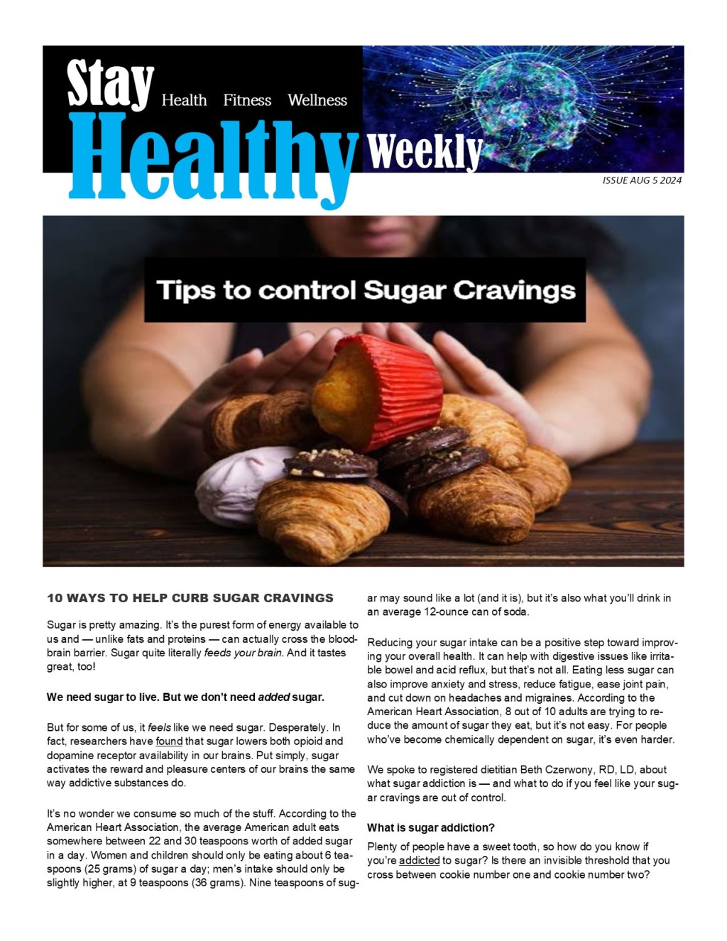 10 WAYS TO HELP CURVE SUGAR&nbsp;CRAVINGS