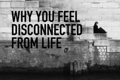 Have you ever felt this&nbsp;disconnected?