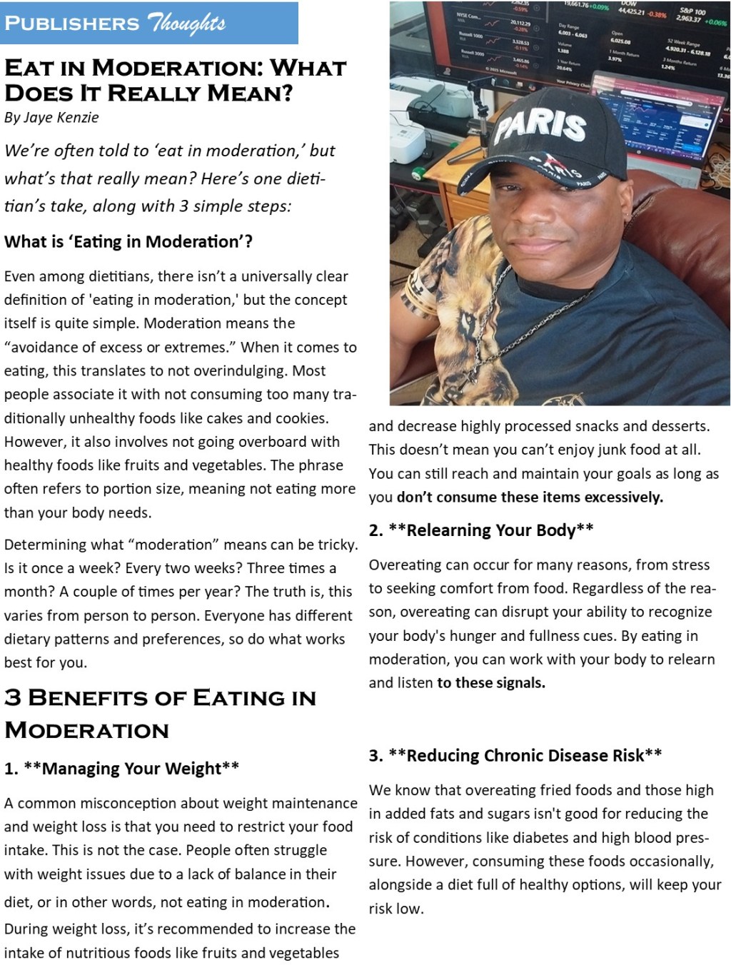 Eat in Moderation: What Does It Really&nbsp;Mean?