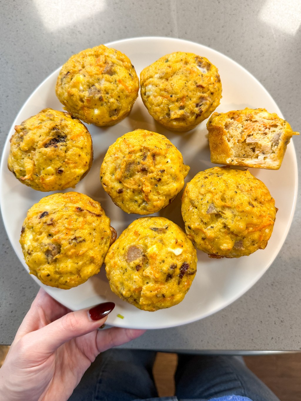 SUN-DRIED TOMATO AND FETA SAVORY&nbsp;MUFFINS