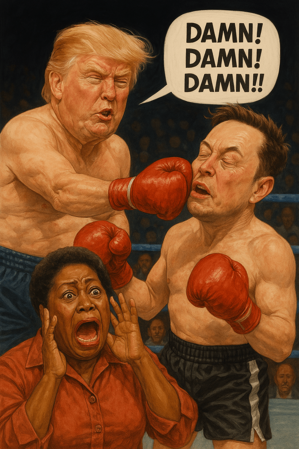 In The Ring: Trump VS&nbsp;Musk
