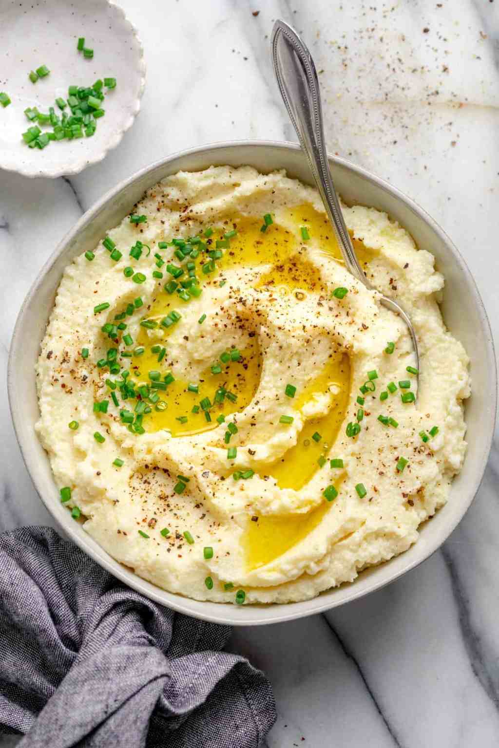 Hearty Mashed Cauliflower